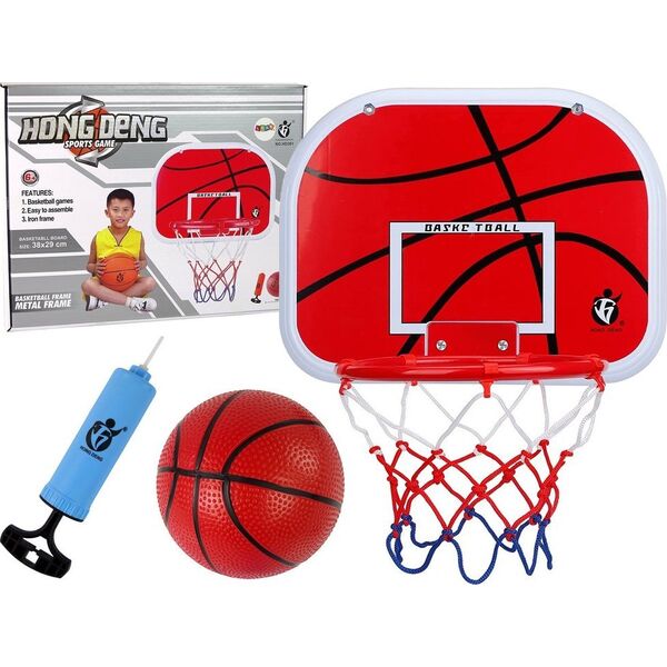 LeanToys Zestaw Do Koszykówki Tablica Kosz Piłka LEAN Toys 14206556 5905323217249