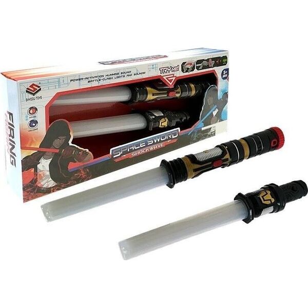 LeanToys Miecz Świetlny Podwójny 2w1 Dźwięk Światło 14207765 5908275997702