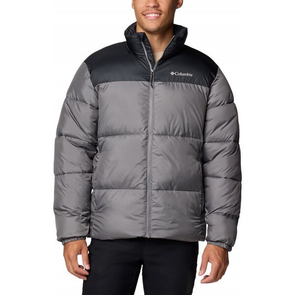 Kurtka męska Columbia Columbia Puffect III Jacket 2086861023 szary M 14210332 195981068559