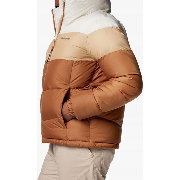 Kurtka męska Columbia Columbia Puffect II Colorblock Jacket 2088481224 Brązowe M 14210334 195981020052