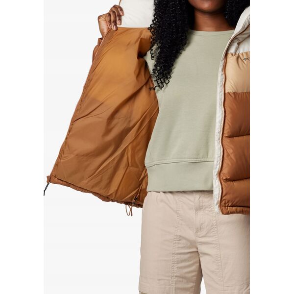 Kurtka męska Columbia Columbia Puffect II Colorblock Jacket 2088481224 Brązowe M 14210334 195981020052