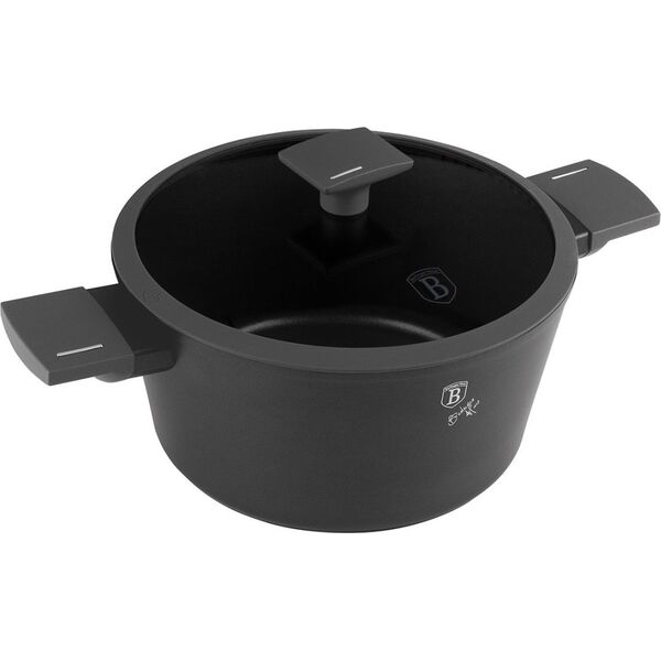 Berlinger Haus GARNEK TYTANOWY Z POKRYWĄ 24cm BERLINGER HAUS BH-8131 ANTRACIT 14214056 5999108467646