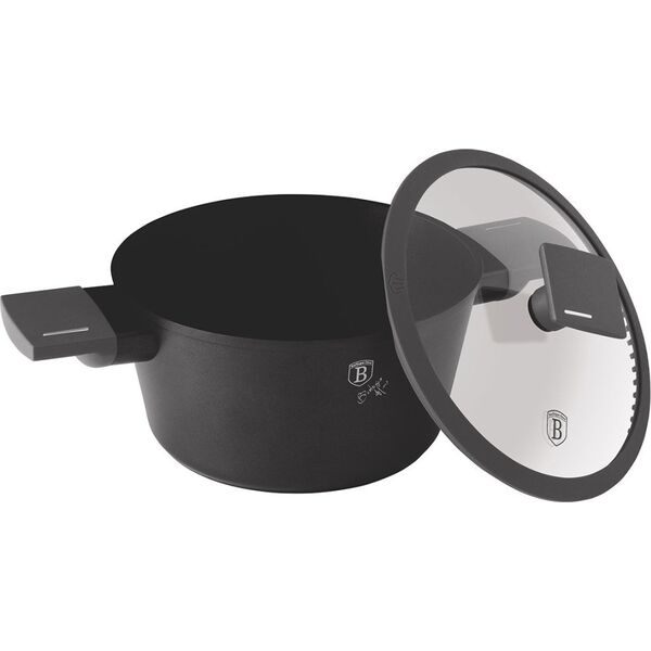 Berlinger Haus GARNEK TYTANOWY Z POKRYWĄ 24cm BERLINGER HAUS BH-8131 ANTRACIT 14214056 5999108467646