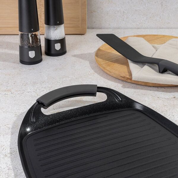 Patelnia Berlinger Haus PŁYTA GRILLOWA TYTANOWA 47cm BERLINGER HAUS BH-8137 ANTRACIT 14214127 5999108467769