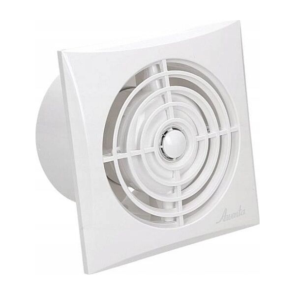 AWENTA Wentylator łazienkowy Awenta WZ125W Silence fi125mm 135m3/h 9W 230V z wyłącznikiem sznurkowym biały 14215187 5905033308336