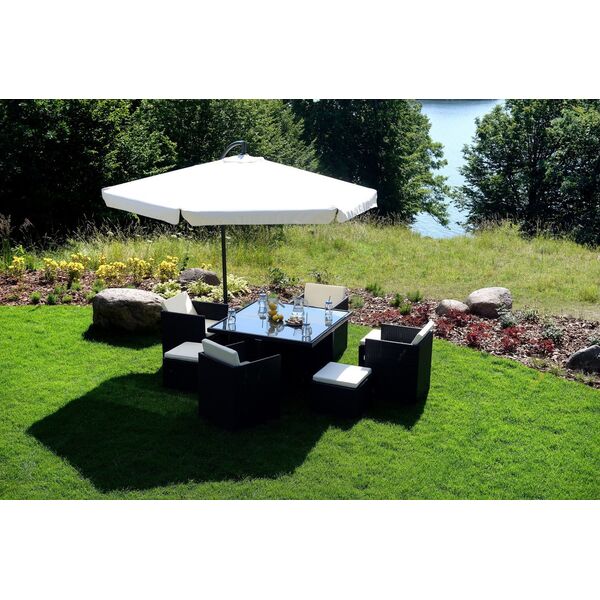 Funfit Parasol Ogrodowy na wysięgniku bocznym, składany 14217075 5902759979543