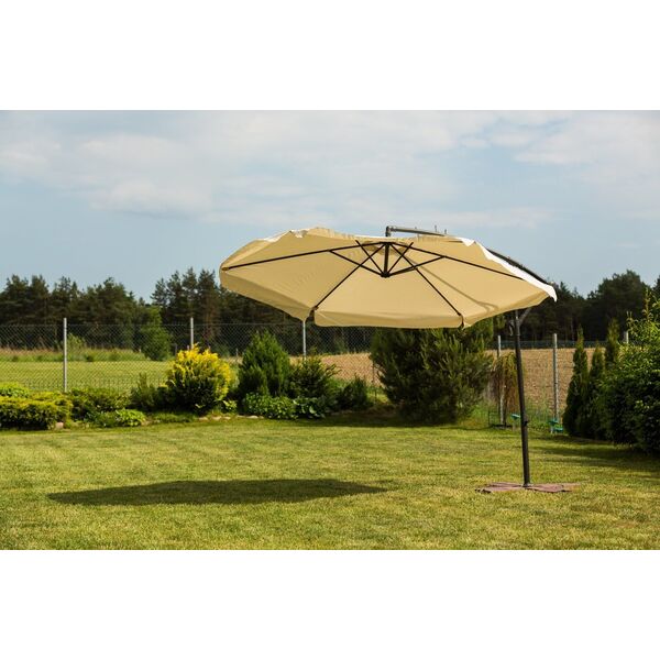 Funfit Parasol Ogrodowy na wysięgniku bocznym, składany 14217075 5902759979543