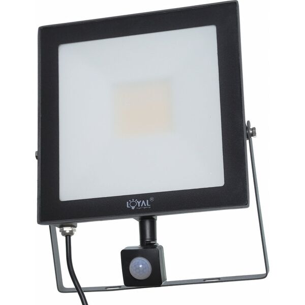 Naświetlacz Loyal Lighting LAMPA Zew. LED Loyal Lighting 7200lm LUMILEDS IP65 4K sensor one size 14217196 5906721171041