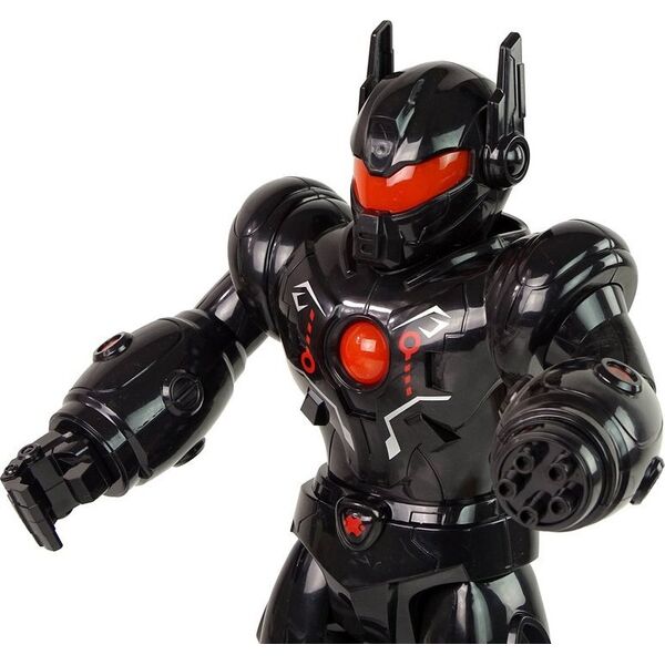 LeanToys Robot Interaktywny Chodzi Dźwięk Świeci Czarny 14217582 5905515355452