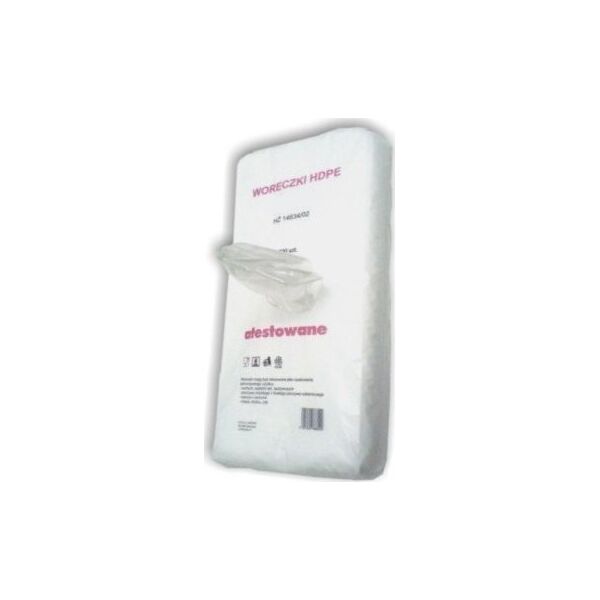 Stella Torebki spożywcze HDPE, 14x4x35cm, 1000 szt., transparentne 14217955 5900536220437