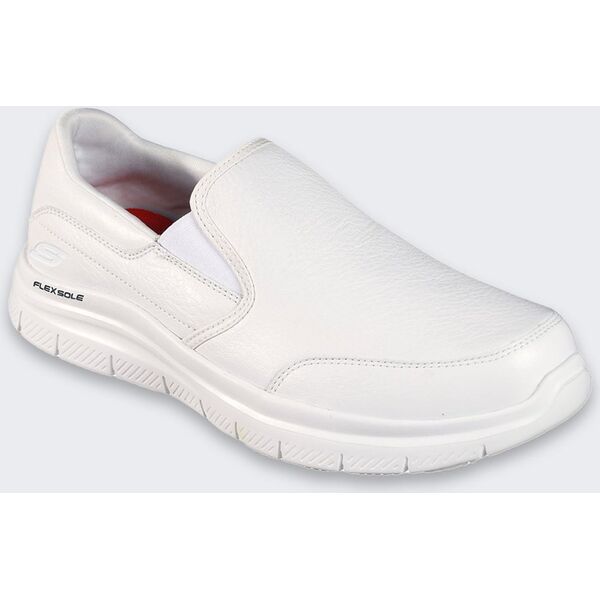 Skechers Buty Skechers Flex Advantage SR Bronwood White 14220071 192283598593