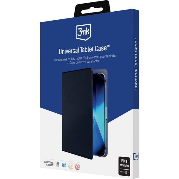 Etui na tablet 3MK 3mk Universal Tablet Case pro tablety 9-11", Dark Blue 14222138 5903108598552