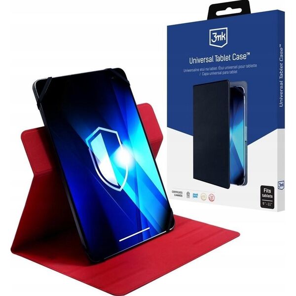 Etui na tablet 3MK 3mk Universal Tablet Case pro tablety 9-11", Red 14222195 5903108598569