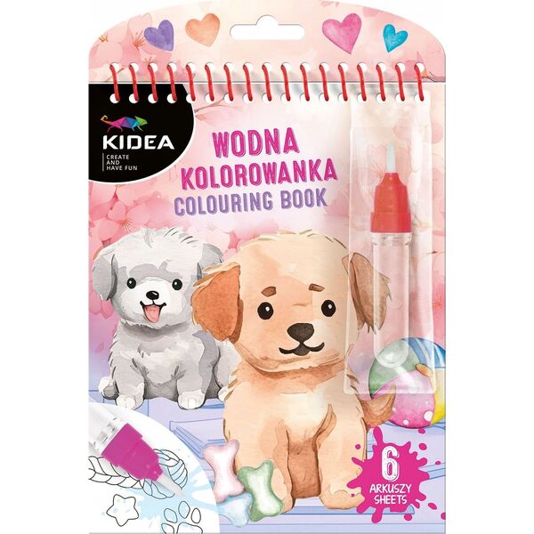Derform MALOWANKA WODNA Z PISAK 150X225 PIESKI KIDEA B/C 14223088 5906601700439