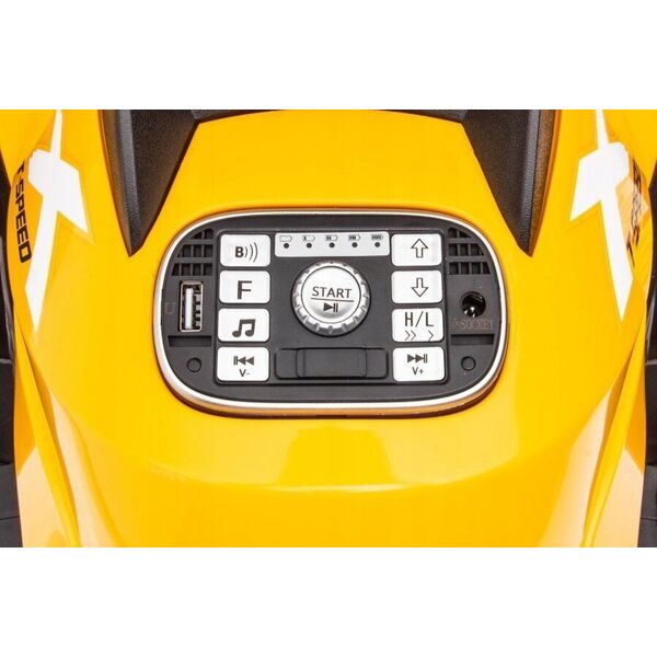 Lean Cars Quad Na Akumulator S615 Żółty 24V 14223285 5905991008903