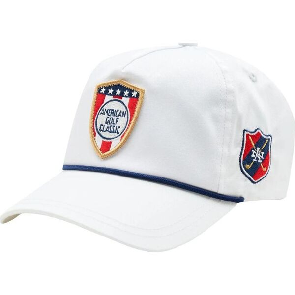 American Needle American Needle Lightweight Rope American Golf Classic Cap 19H001A-AMGC białe One size 14224706 798698814558