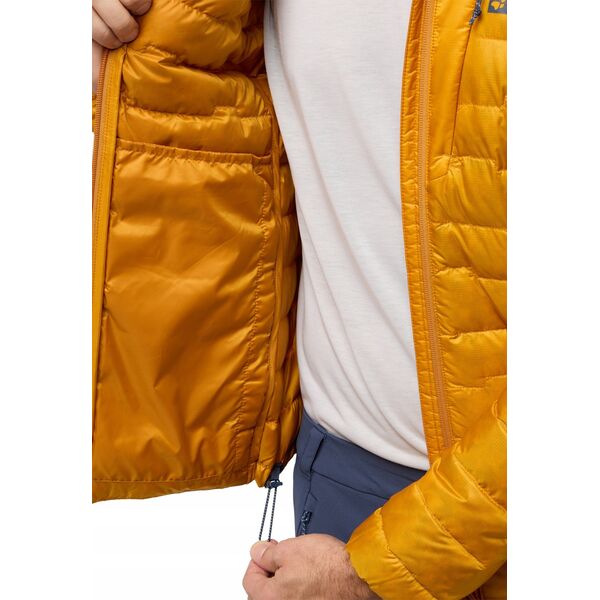 Kurtka męska Jack Wolfskin Jack Wolfskin Passamani Down Hoody M A61831-M0043 Pomarańczowe L 14224960 4064886343176