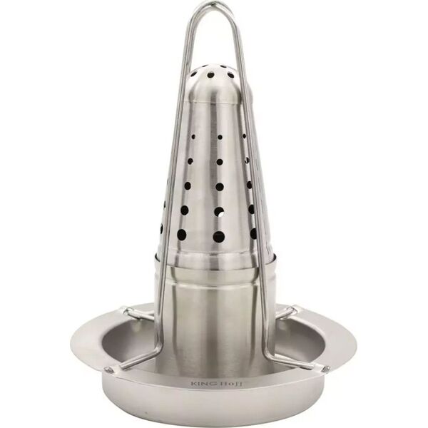 KingHoff STOJAK DO PIECZENIA KURCZAKA Z OCIEKACZEM I AROMATYZEREM KINGHOFF KH-1880 14226007 5908287218802