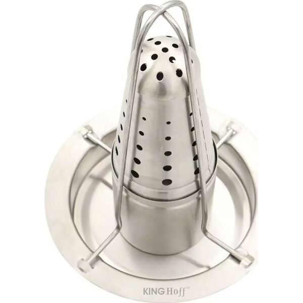 KingHoff STOJAK DO PIECZENIA KURCZAKA Z OCIEKACZEM I AROMATYZEREM KINGHOFF KH-1880 14226007 5908287218802