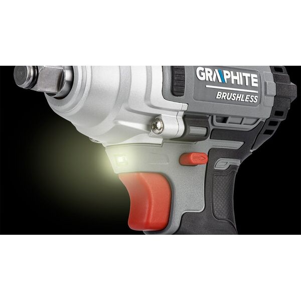Klucz udarowy Graphite Klucz udarowy bezszczotkowy 18V, 330Nm, ??, Energy+, bez akumulatora 14237572 5902062172013