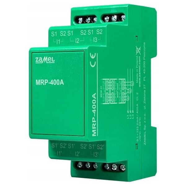Zamel Supla - Moduł rozszerzeń przekładników MRP-400A 14239431 5903669495116