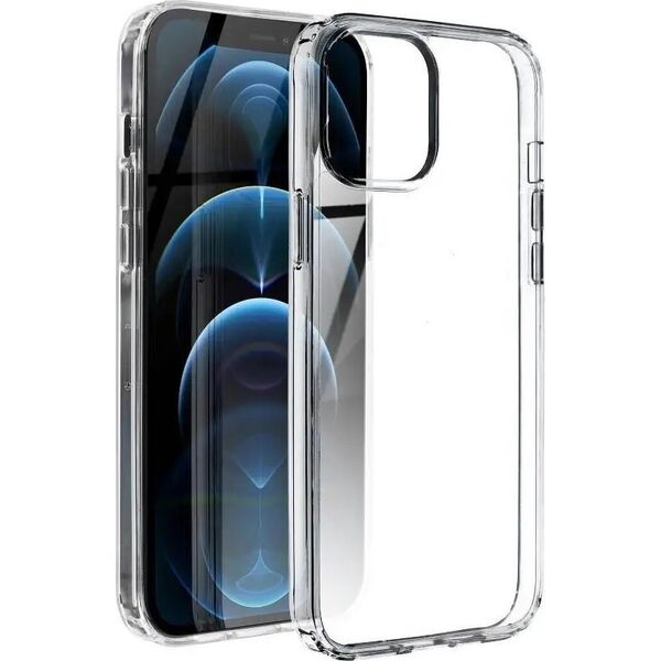 OEM Futerał SUPER CLEAR HYBRID do SAMSUNG S21 FE transparentny 14242666 5903396124471