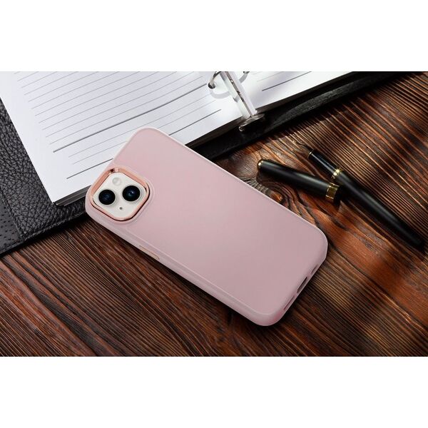 OEM Futerał FRAME do IPHONE 12 Mini pudrowy róż 14242672 5903396217999