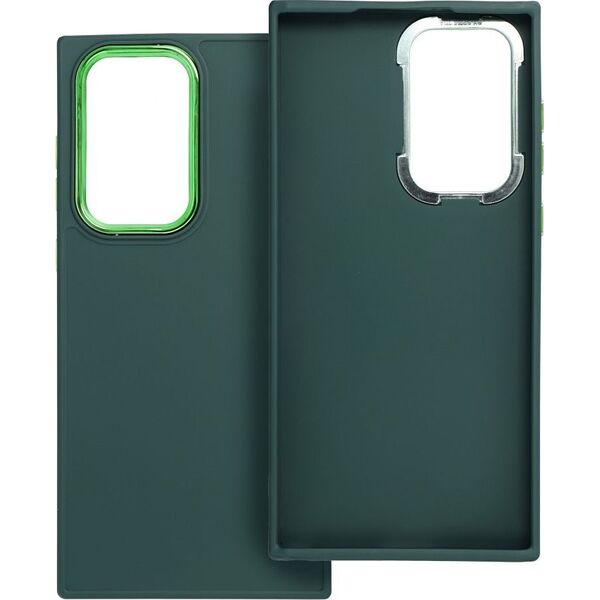 OEM Futerał FRAME do SAMSUNG S22 Ultra zielony 14242687 5903396198977