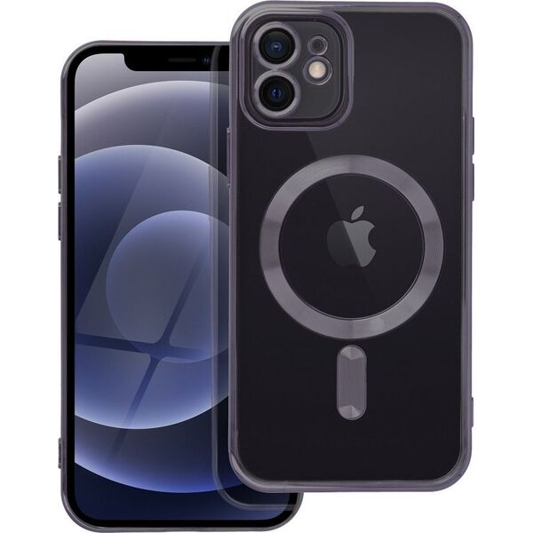 OEM Futerał ELECTRO MAG COVER kompatybilny z MagSafe do IPHONE 12 czarny 14242696 5903396208713