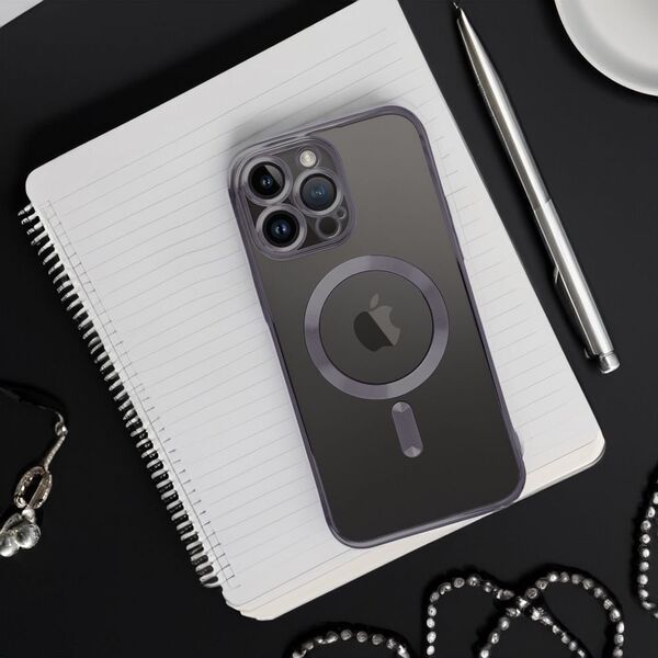 OEM Futerał ELECTRO MAG COVER kompatybilny z MagSafe do IPHONE 12 czarny 14242696 5903396208713