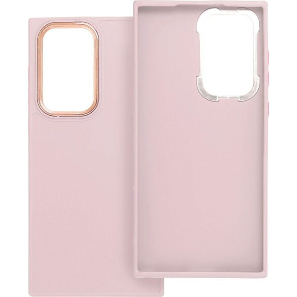 OEM Futerał FRAME do SAMSUNG S22 Ultra pudrowy róż 14242709 5903396196690