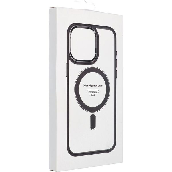 OEM Futerał COLOR EDGE MAG COVER kompatybilny z MagSafe do IPHONE 13 Pro Max czarny 14242746 5903396220760