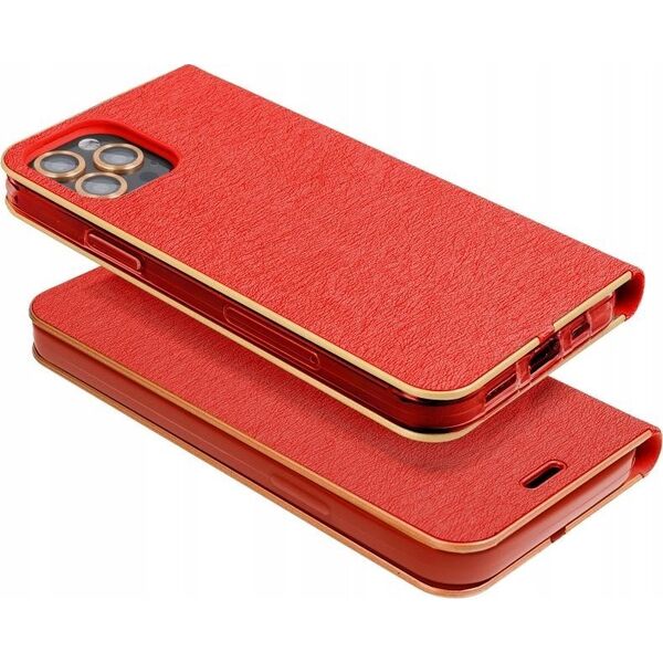 OEM Kabura LUNA Book Gold do XIAOMI Redmi 12 4G / 12 5G czerwony 14242781 5903396225680