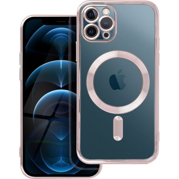 OEM Futerał ELECTRO MAG COVER kompatybilny z MagSafe do IPHONE 11 Pro złoty róż 14242783 5903396210082