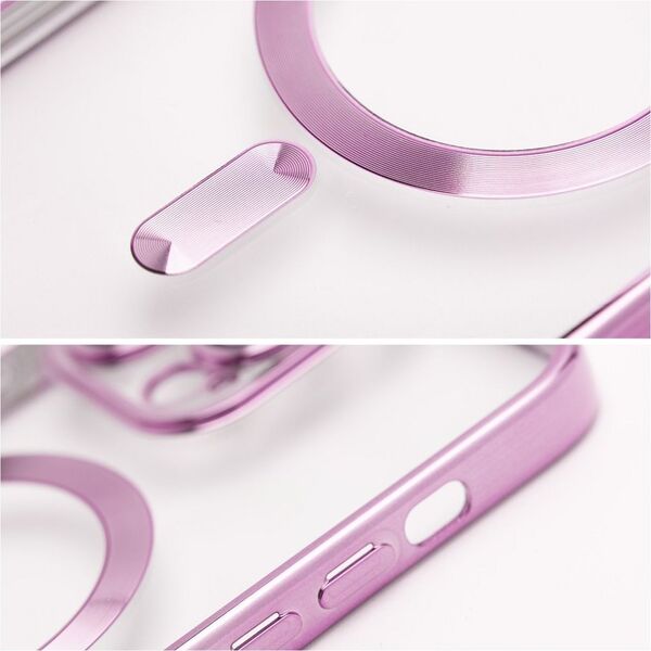 OEM Futerał ELECTRO MAG COVER kompatybilny z MagSafe do IPHONE 11 Pro złoty róż 14242783 5903396210082