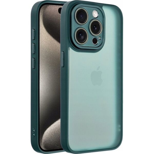 OEM Futerał VARIETE do IPHONE 15 Pro ciemnozielony 14242892 5903396239595
