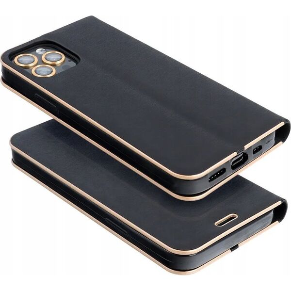 OEM Kabura LUNA Book Gold do SAMSUNG A15 4G / A15 5G czarny 14242925 5903396239816