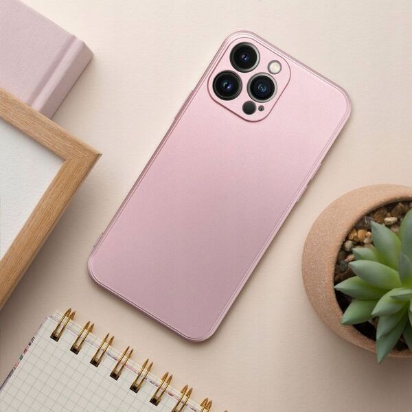 OEM Futerał METALLIC do IPHONE 16 Plus różowy 14243205 5903396307010