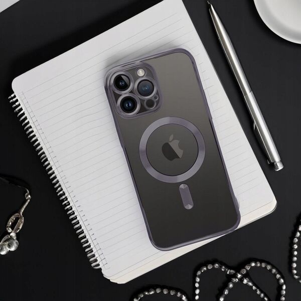 OEM Futerał ELECTRO MAG COVER kompatybilny z MagSafe do IPHONE 16 czarny 14243223 5903396304125