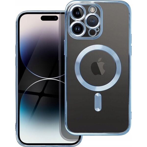 OEM Futerał ELECTRO MAG COVER kompatybilny z MagSafe do IPHONE 16 niebieski 14243226 5903396304118