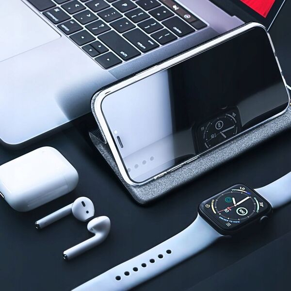 OEM Kabura SENSITIVE Book do IPHONE 16 czarny 14243286 5903396313752