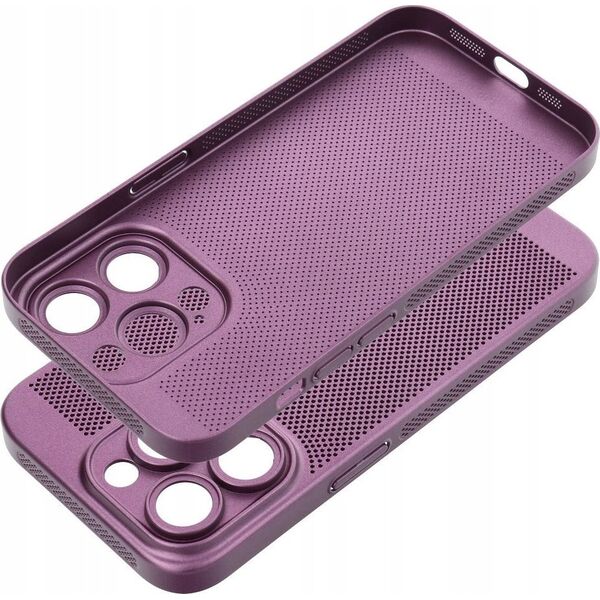 OEM Futerał BREEZY do IPHONE 16 Pro Max fioletowy 14243292 5903396306525