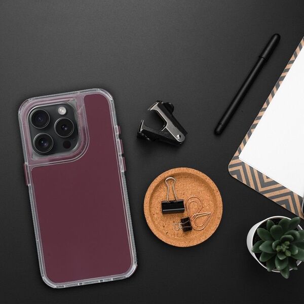 OEM Futerał MATRIX do IPHONE 16 PLUS purpurowy 14243297 5903396307911