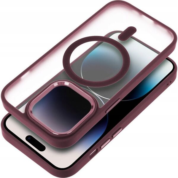 OEM Futerał MATTE MAG COVER kompatybilny z MagSafe do IPHONE 16 Plus czerwony 14243327 5903396309946
