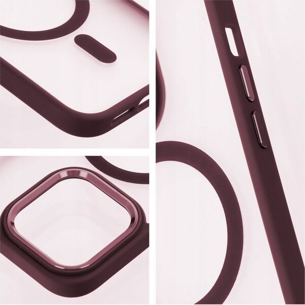 OEM Futerał MATTE MAG COVER kompatybilny z MagSafe do IPHONE 16 Plus czerwony 14243327 5903396309946