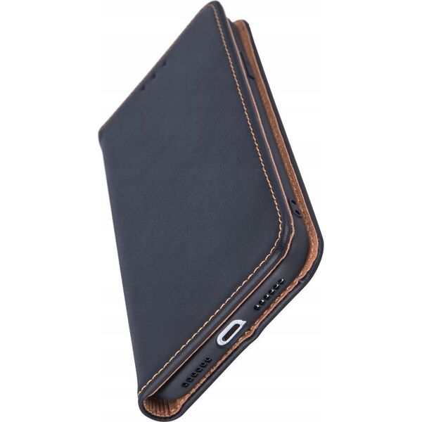 OEM Kabura SMART PRO Book skórzana do IPHONE 16 Pro czarny 14243328 5903396308925