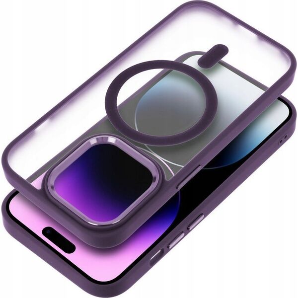 OEM Futerał MATTE MAG COVER kompatybilny z MagSafe do IPHONE 16 Plus fioletowy 14243331 5903396309984