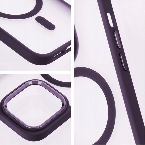 OEM Futerał MATTE MAG COVER kompatybilny z MagSafe do IPHONE 16 Plus fioletowy 14243331 5903396309984