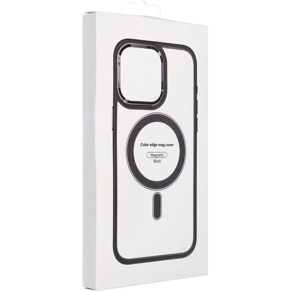 OEM Futerał COLOR EDGE MAG COVER kompatybilny z MagSafe do IPHONE 16 Pro Max czarny 14243344 5903396310096