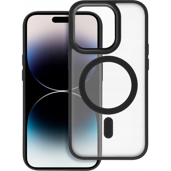 OEM Futerał MATTE MAG COVER kompatybilny z MagSafe do IPHONE 16 Plus czarny 14243352 5903396309809